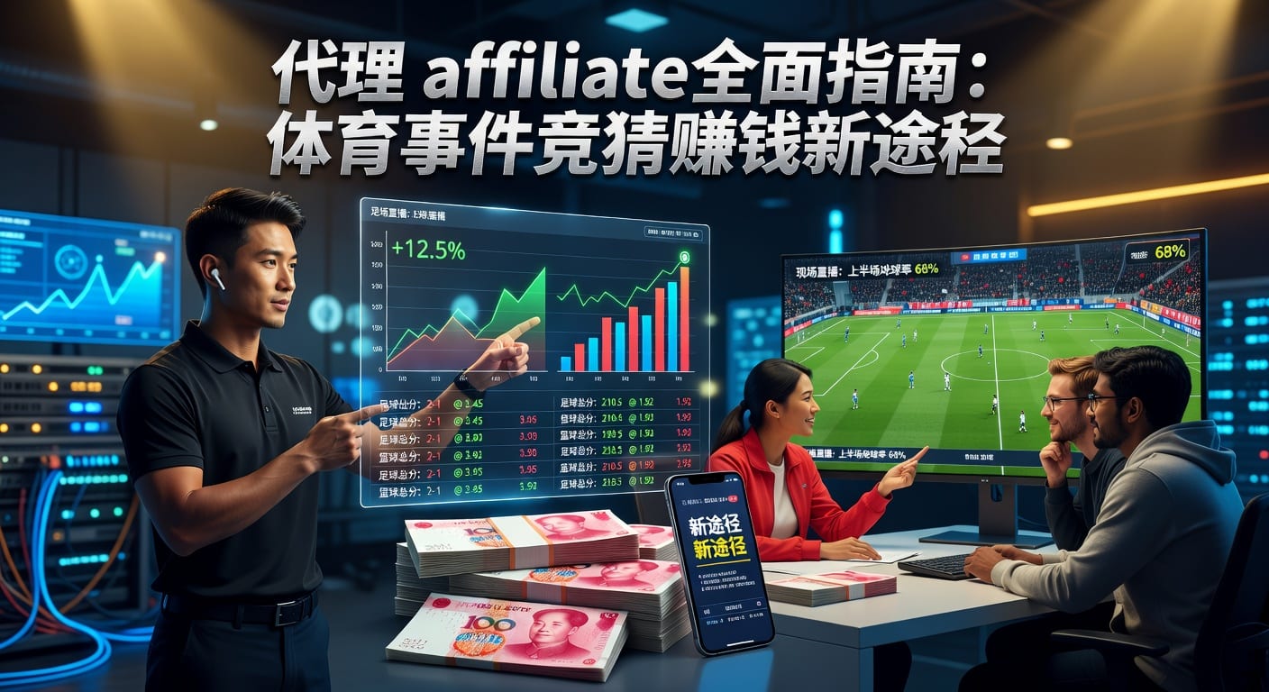 伟德体育平台app下载入口：体育博彩代理 affiliate 盈利模式解析