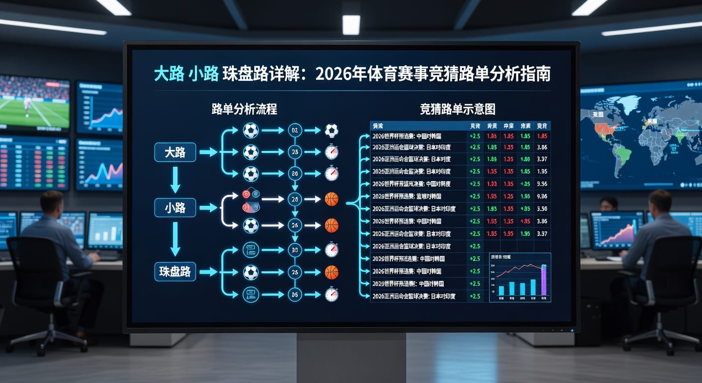 大路小路珠盘路解析：资深玩家博彩策略与2026年世界杯竞猜