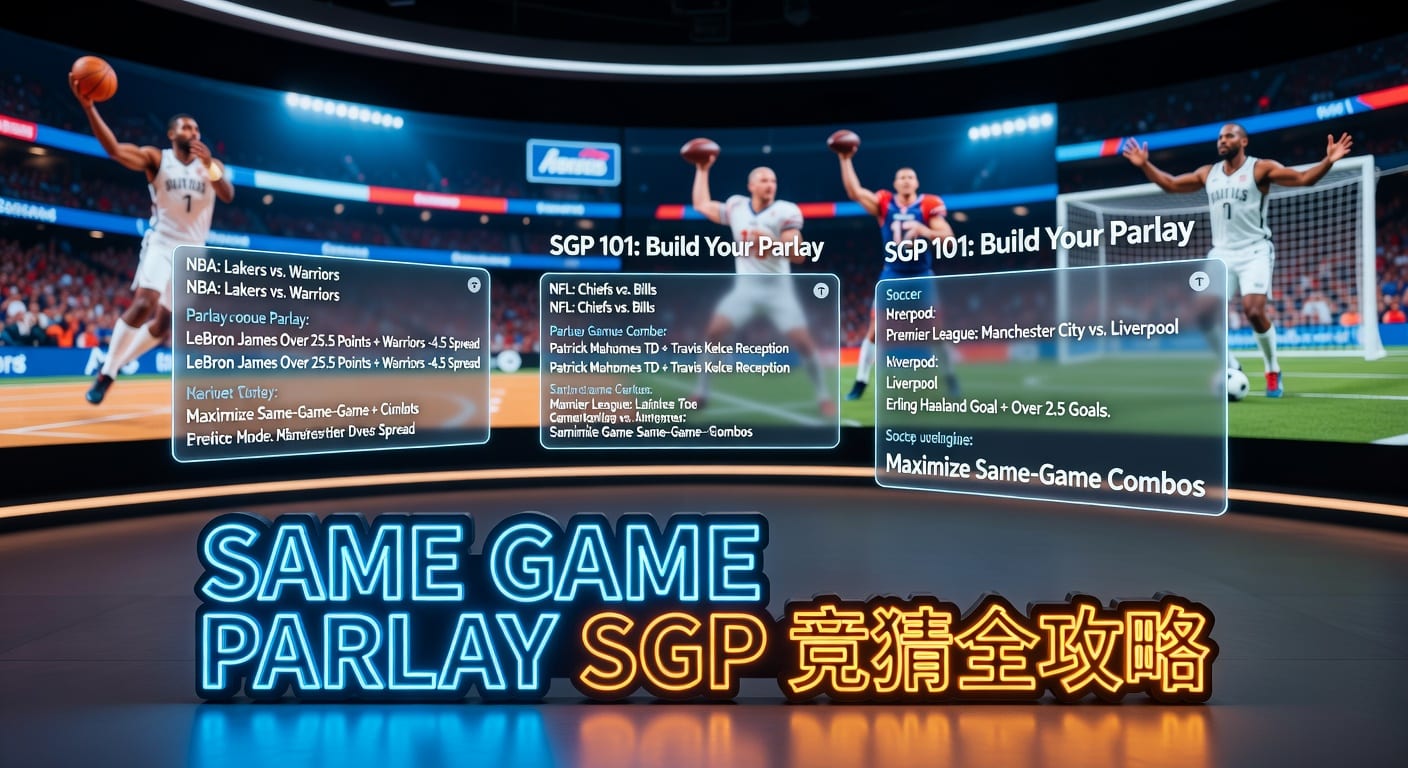 Same Game Parlay (SGP) 深度解析：资深分析师带你玩转多重投注乐趣