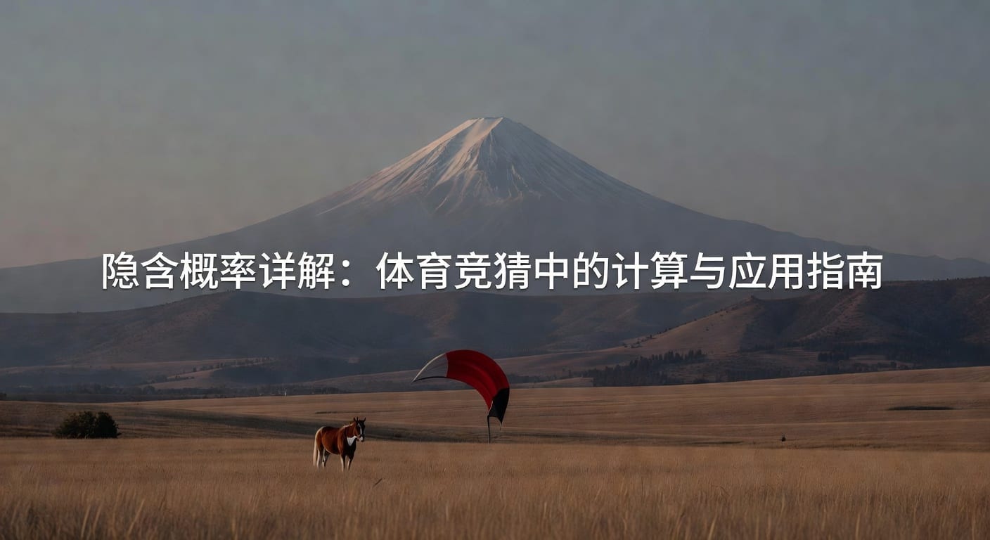 隐含概率 implied probability：体育博彩核心逻辑深度解析（2026世界杯投注）