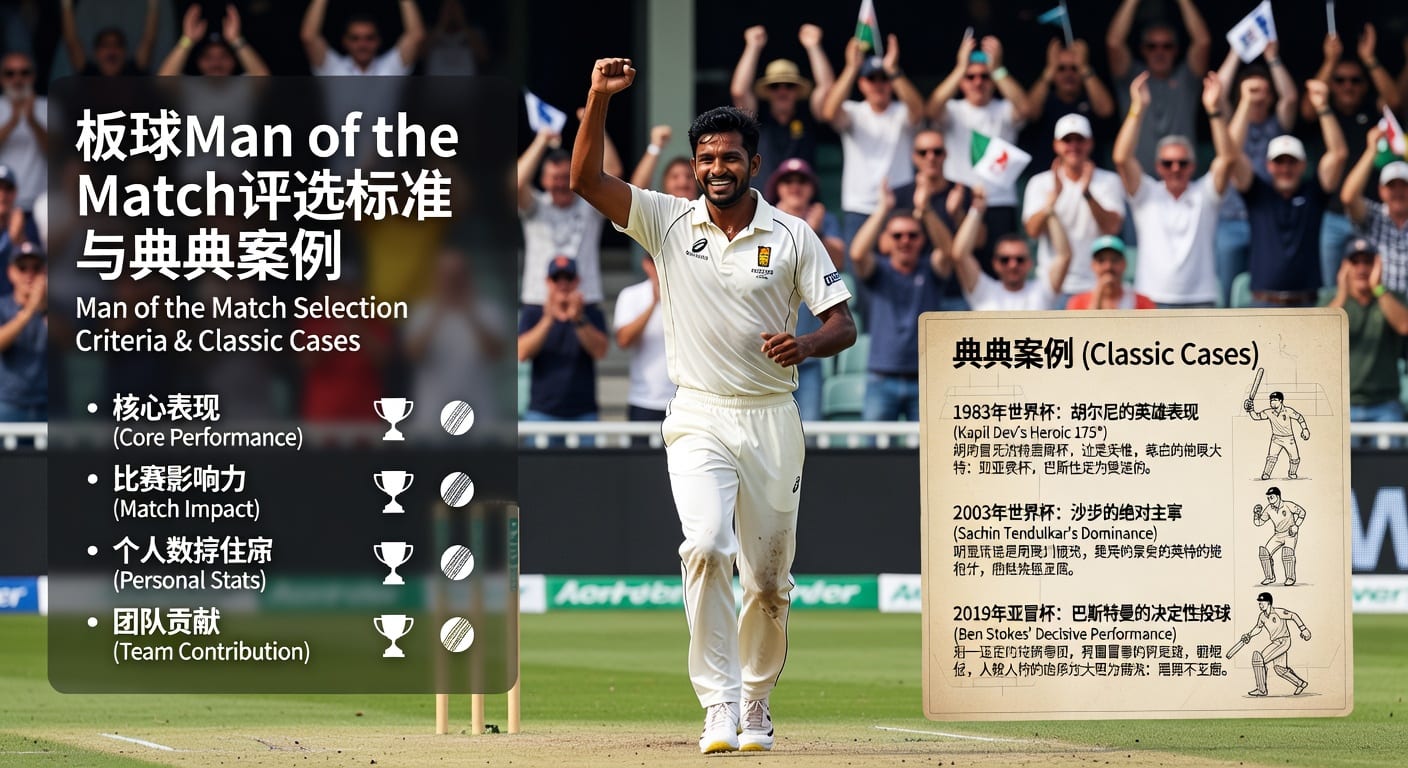 Man of the Match：资深分析师解读最佳球员评选与价值