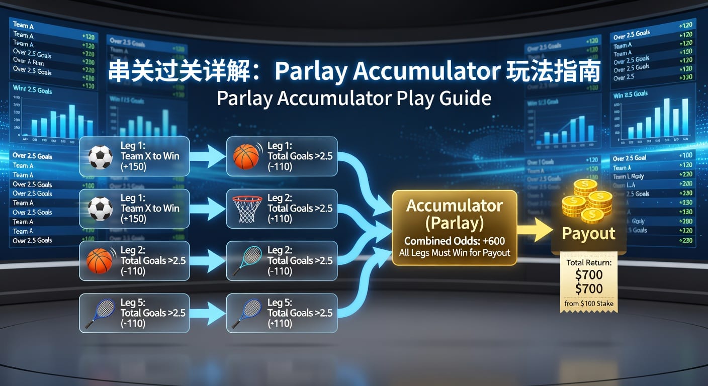 过关 parlay accumulator：2026年世界杯投注进阶指南与策略