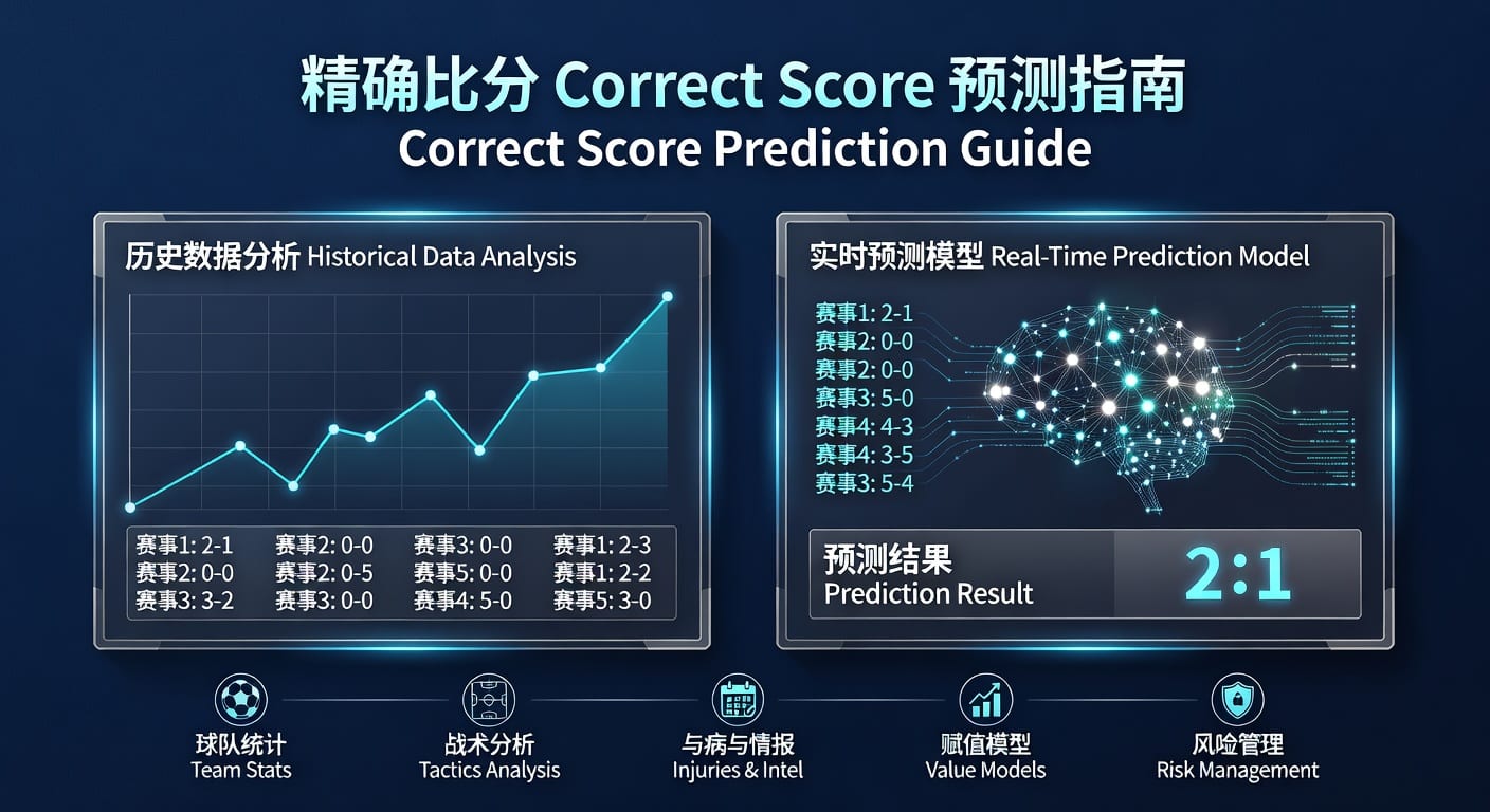 精确比分 correct score｜投注技巧与赛前分析