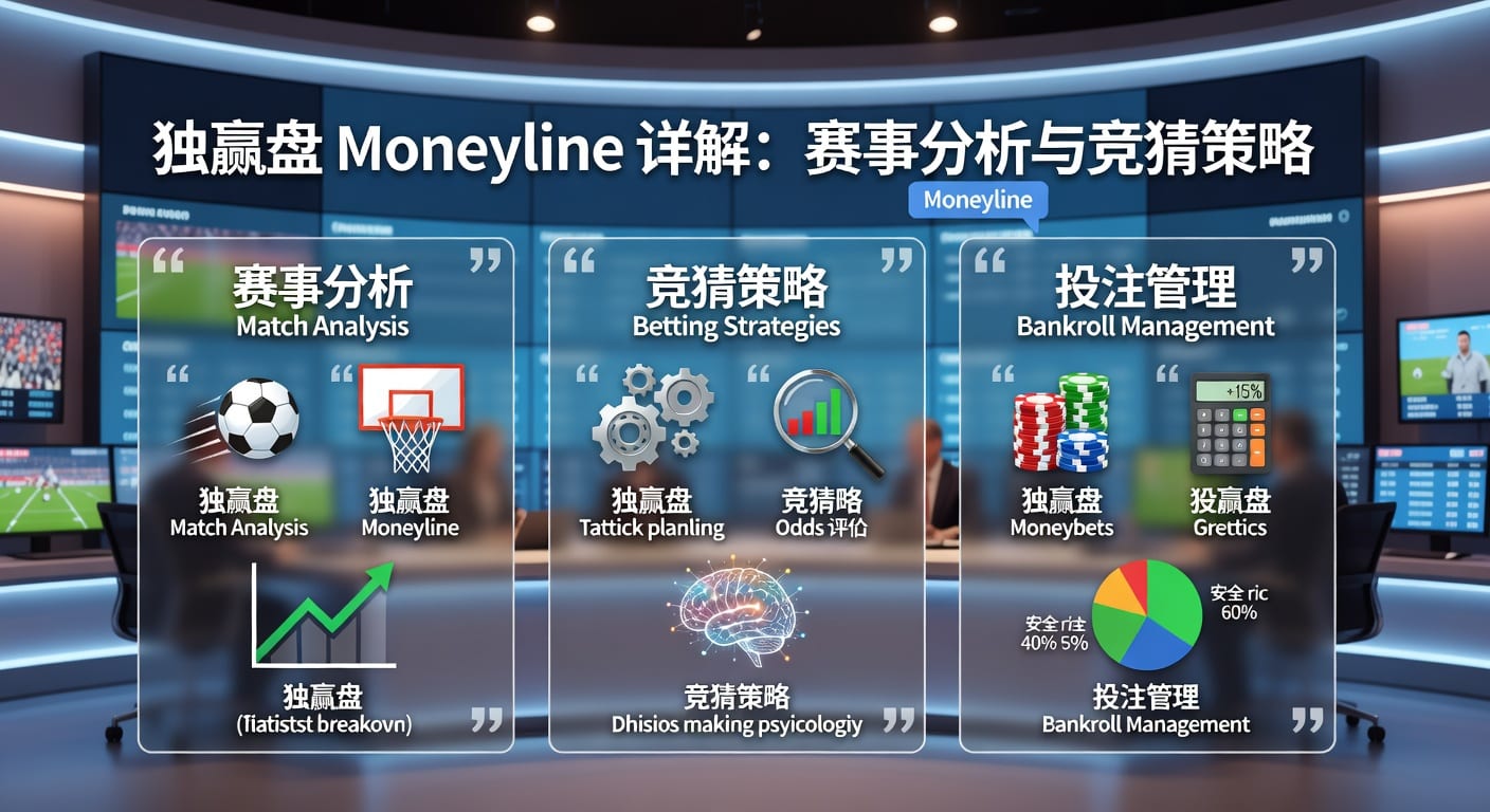 独赢盘 moneyline：2026年投注技巧与平台解读